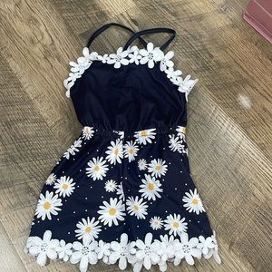 Sparkle in Pink Romper